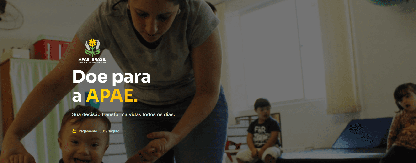 "Doe e Ajude": transforme vidas e apoie a APAE.